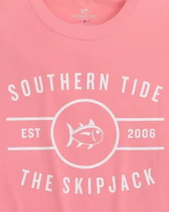 Across The Chest Skipjack Short Sleeve T-Shirt<Southern Tide Shop