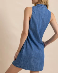 Adelyn Denim Dress<Southern Tide Cheap