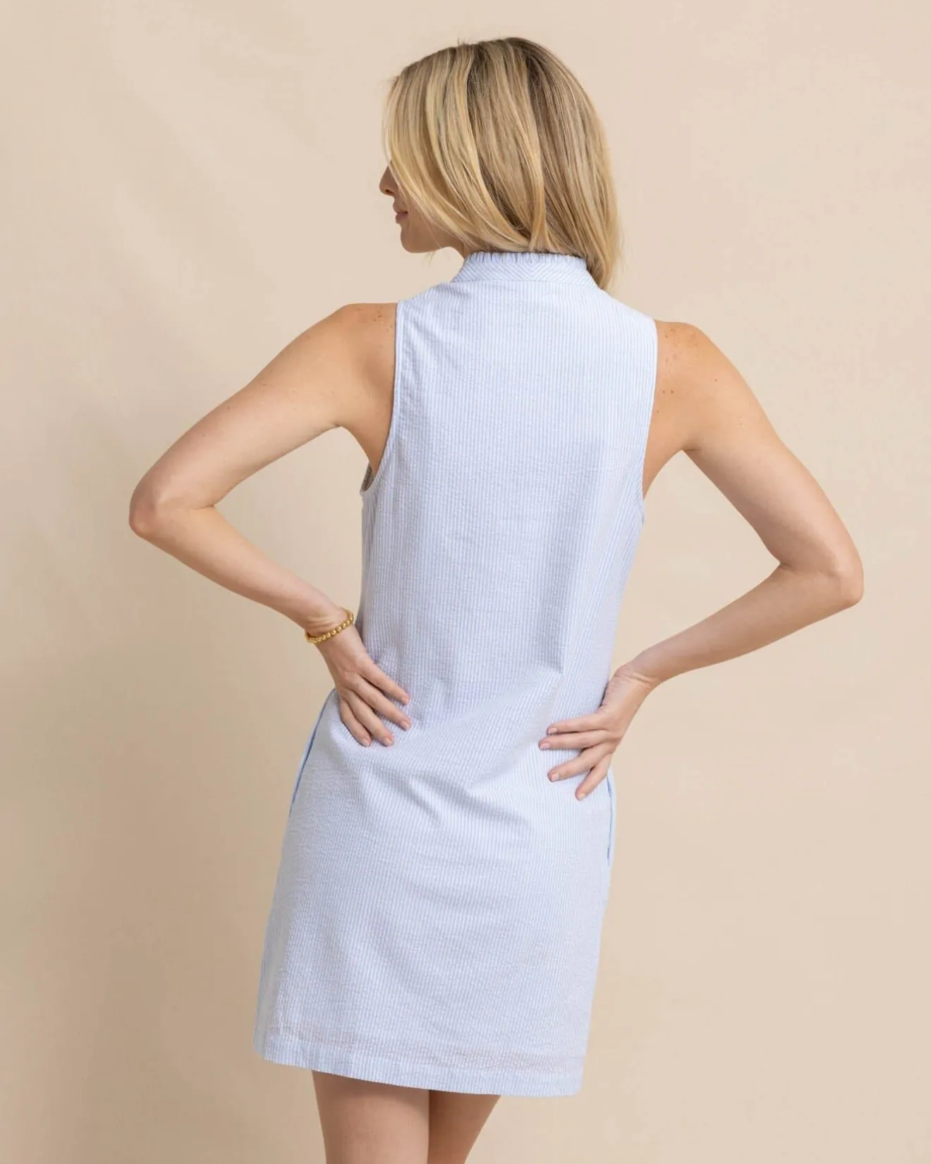 Adelyn Seersucker Dress<Southern Tide Flash Sale