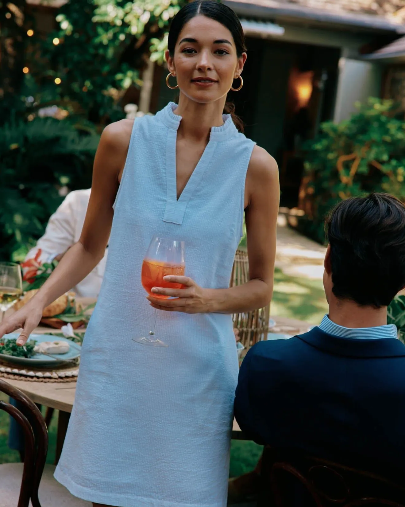 Adelyn Seersucker Dress<Southern Tide Flash Sale