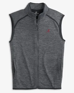 Alabama Crimson Tide Baybrook Heather Vest<Southern Tide Sale