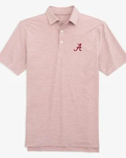 Alabama Tide Driver Spacedye Polo Shirt<Southern Tide Best