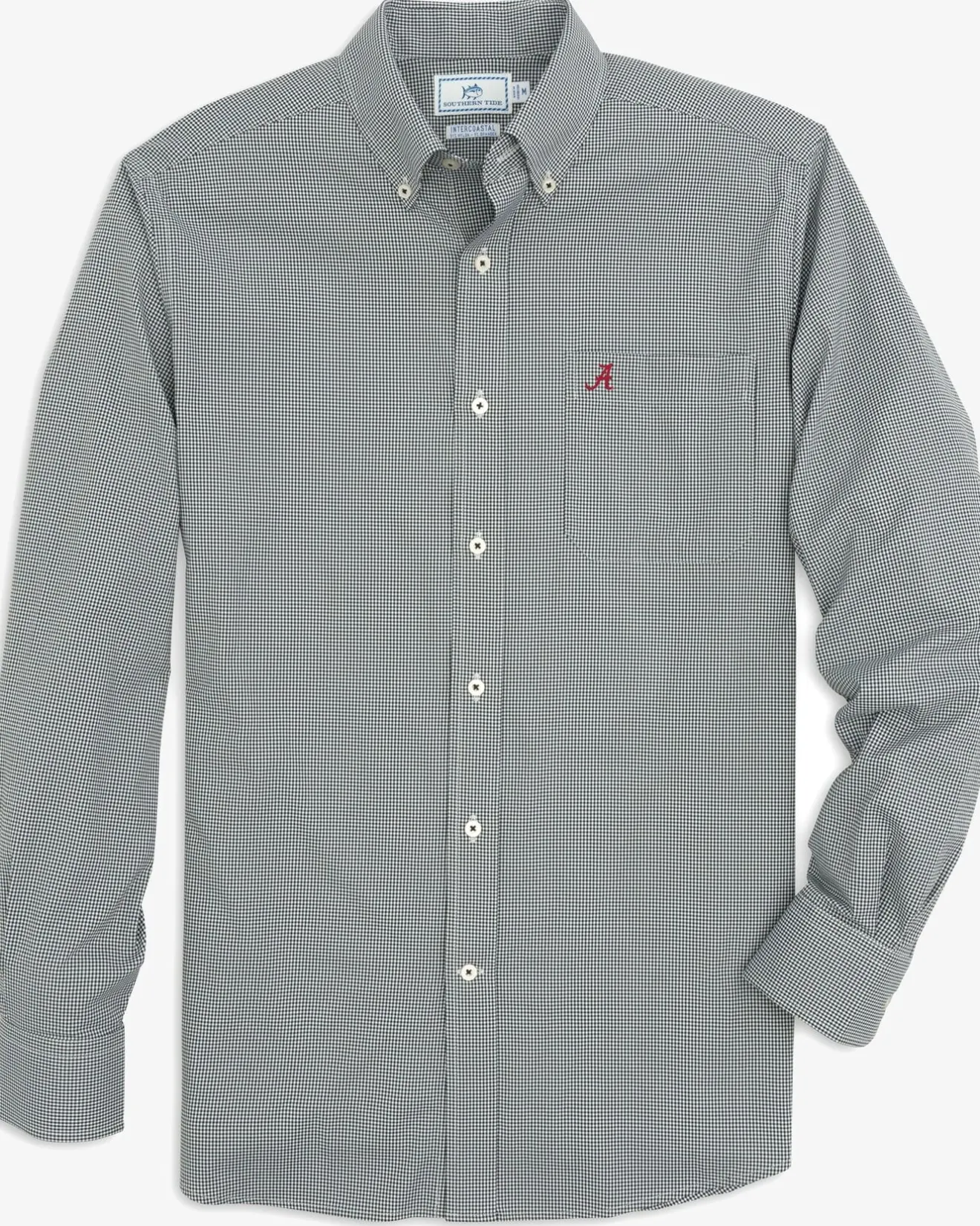 Alabama Tide Gingham Button Down Shirt<Southern Tide Online