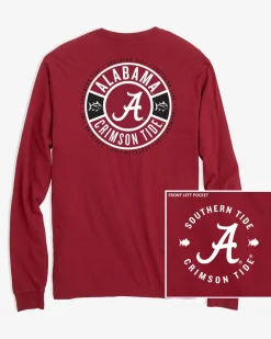 Alabama Tide Ring Badge T-Shirt<Southern Tide Fashion