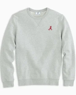Alabama Upper Deck Pullover Sweatshirt<Southern Tide New