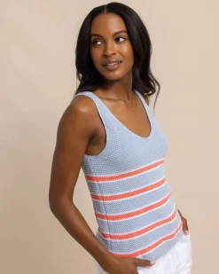 Alli Striped Sweater Tank<Southern Tide New
