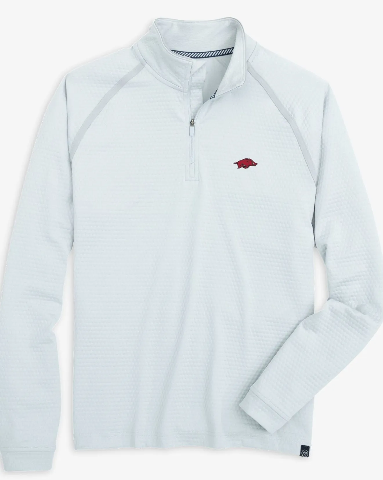 Arkansas Razorbacks Scuttle Heather Quarter Zip<Southern Tide Flash Sale