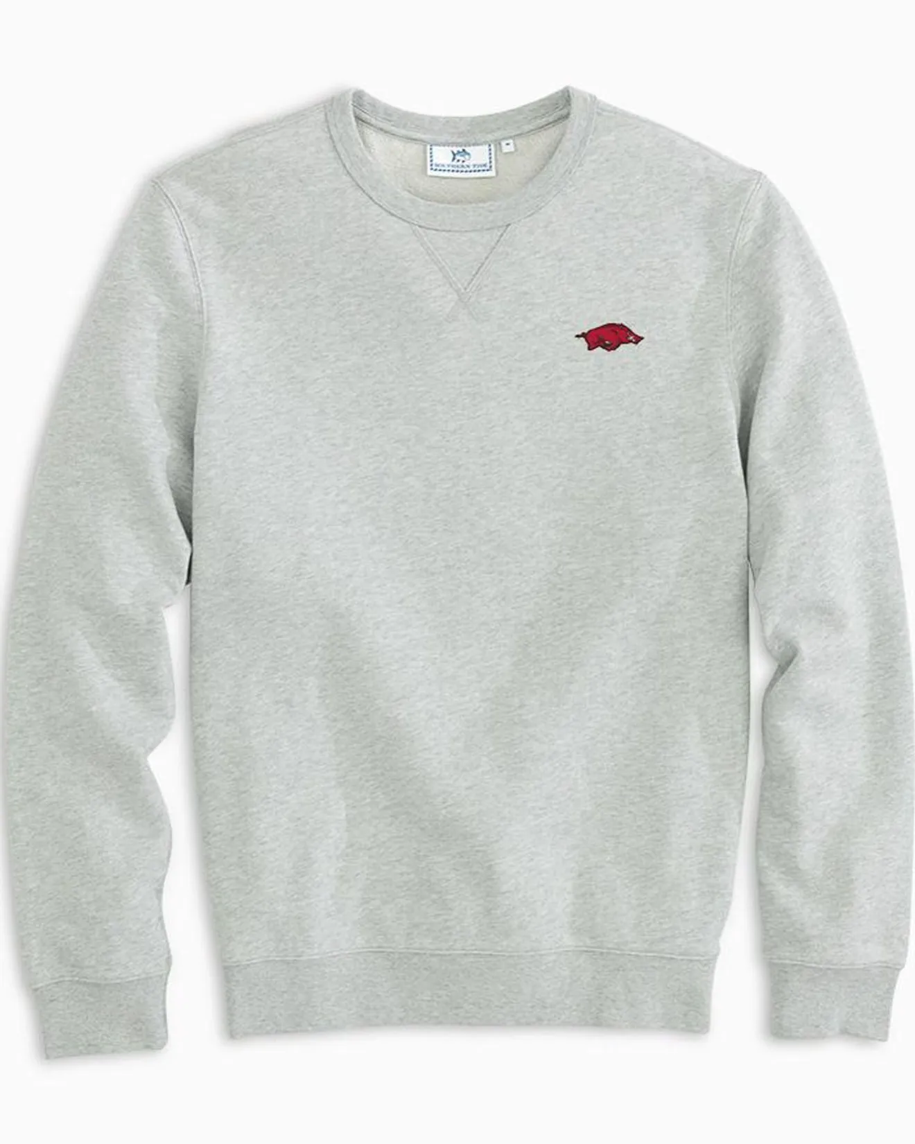 Arkansas Upper Deck Pullover Sweatshirt<Southern Tide Shop