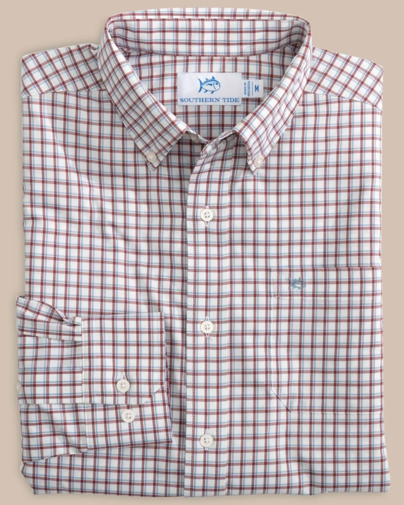 Bellevue Plaid Sport Shirt<Southern Tide Hot