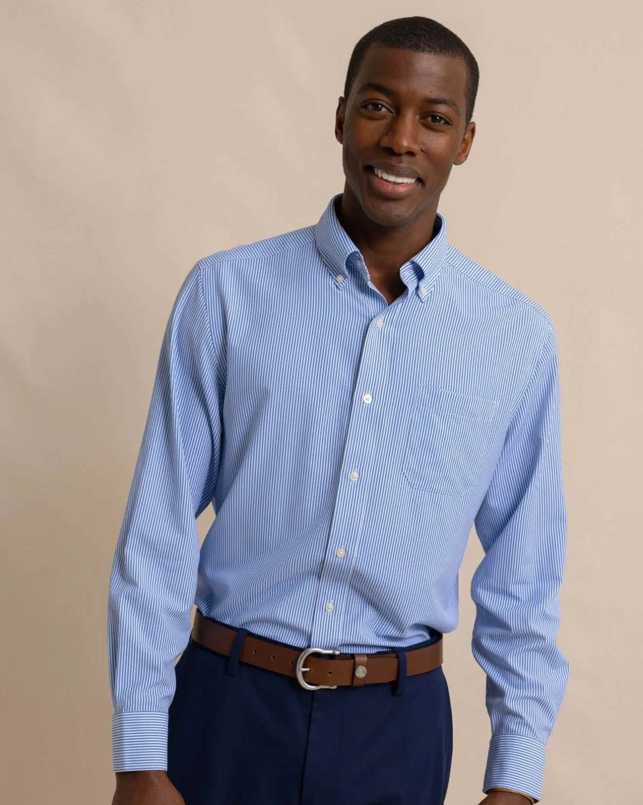 Bengal Stripe Brrr°® Intercoastal Sport Shirt<Southern Tide Best Sale