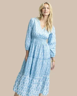 Blaire Garden Variety Printed Maxi Dress<Southern Tide Sale