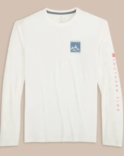 Boxed Chest Performance Long Sleeve T-Shirt<Southern Tide Cheap