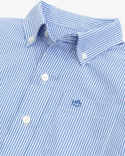 Boys Bengal Stripe Intercoastal Sport Shirt<Southern Tide Hot