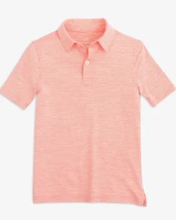 Boys Driver Spacedye Polo Shirt<Southern Tide Fashion