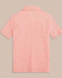 Boys Driver Spacedye Polo Shirt<Southern Tide Fashion