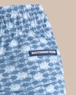 Boys Heather Skipping Jacks Swim Trunk<Southern Tide Cheap