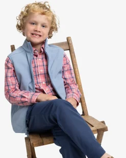 Boys Hucksley Vest<Southern Tide Fashion