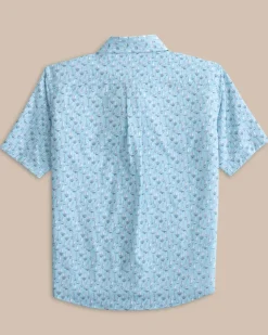 Boys Intercoastal Forget A-Boat It Short Sleeve Sport Shirt<Southern Tide Outlet