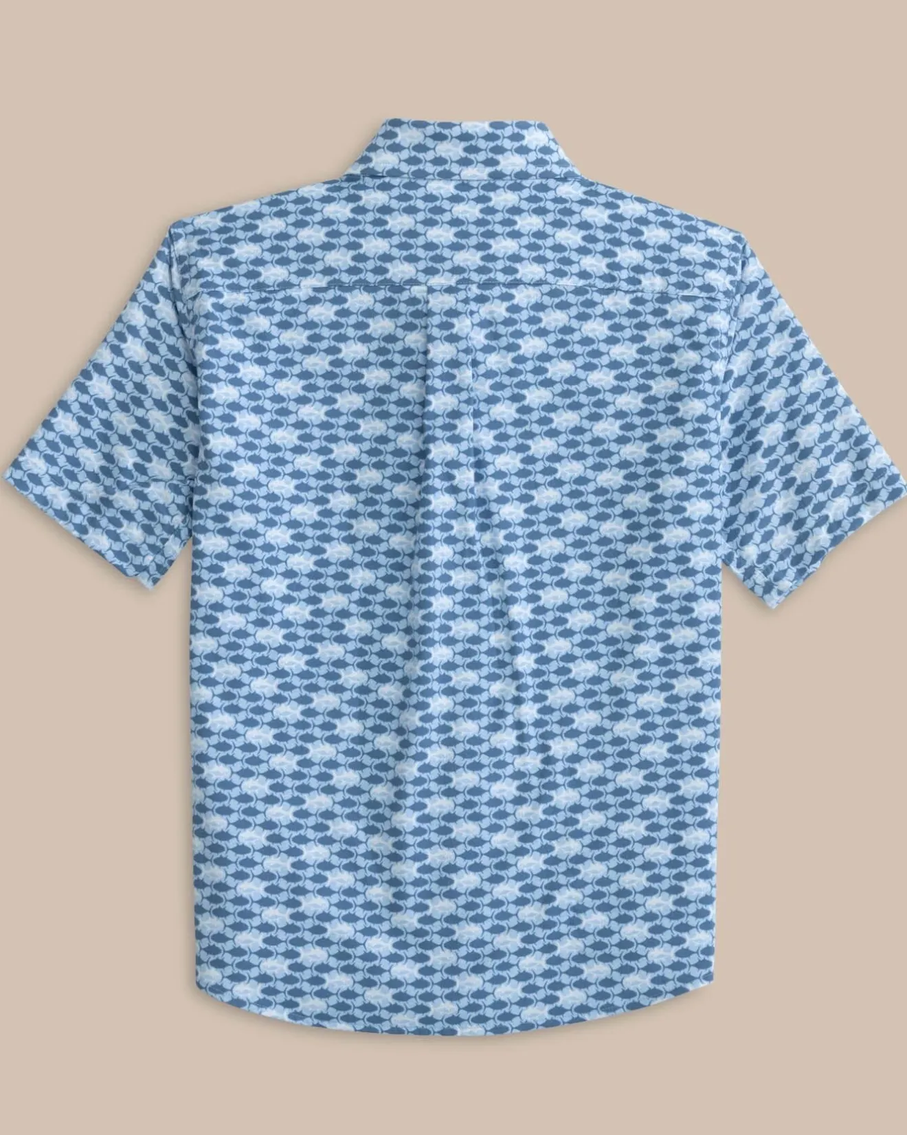 Boys Intercoastal Heather Skipping Jacks Short Sleeve Sport Shirt<Southern Tide Fashion