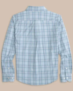 Boys Intercoastal Primrose Plaid Long Sleeve Sport Shirt<Southern Tide Hot