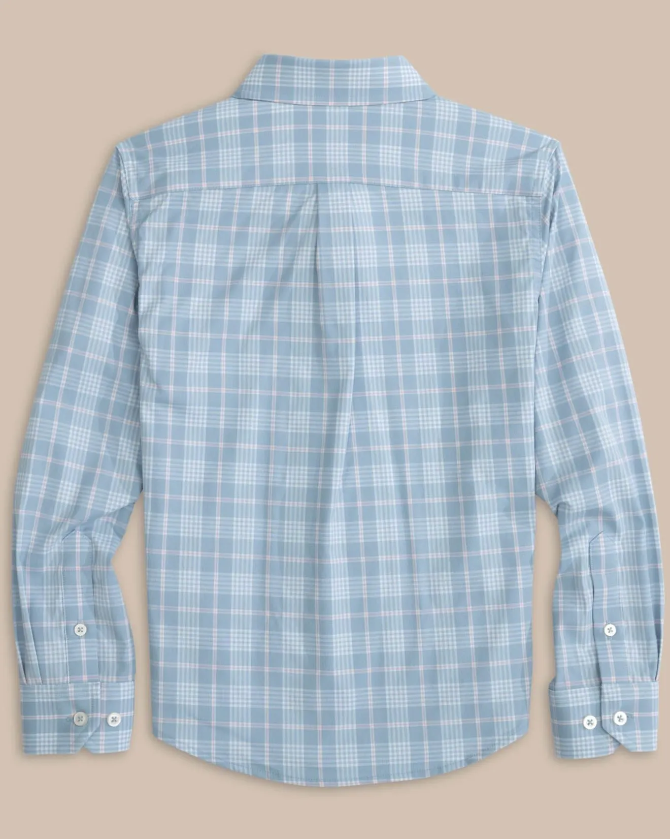 Boys Intercoastal Primrose Plaid Long Sleeve Sport Shirt<Southern Tide Hot