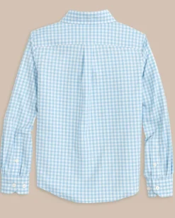 Boys Long Sleeve Hartwell Plaid Sport Shirt<Southern Tide Clearance