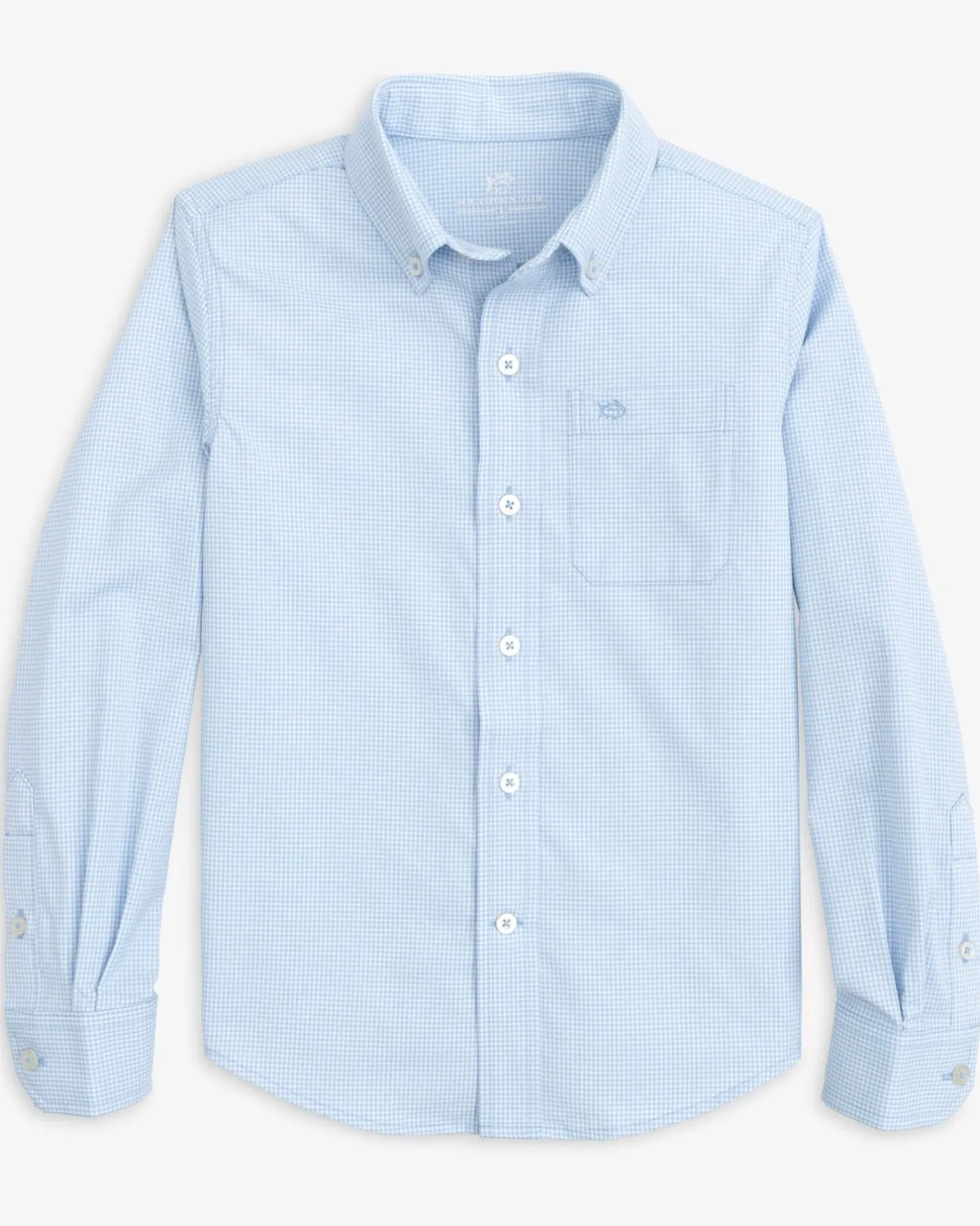 Boys Mini Gingham Intercoastal Button Down Shirt<Southern Tide Fashion