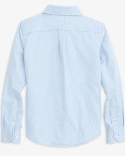 Boys Mini Gingham Intercoastal Button Down Shirt<Southern Tide Fashion