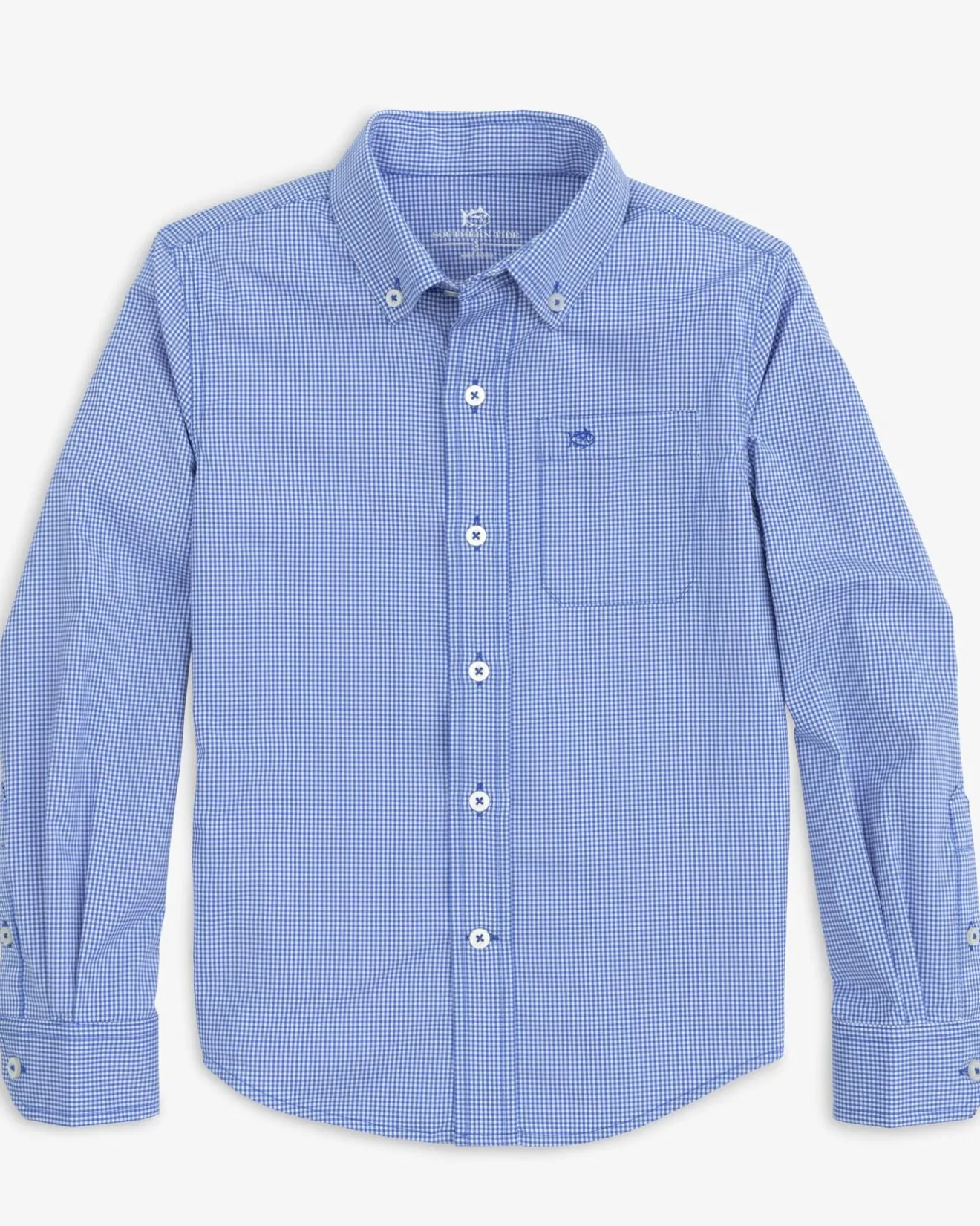 Boys Mini Gingham Intercoastal Button Down Shirt<Southern Tide Fashion