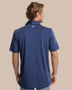 Brenton Chest Stripe Performance Polo<Southern Tide New
