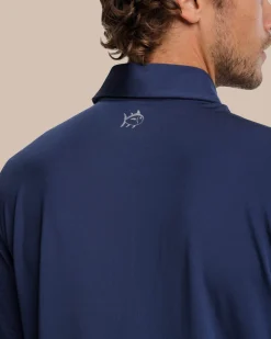 Brenton Chest Stripe Performance Polo<Southern Tide New