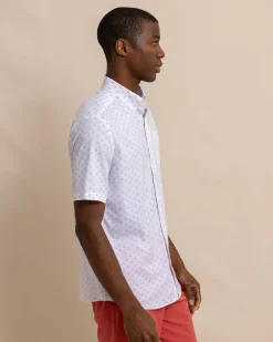 Brrr° Intercoastal Beach Voyager Short Sleeve Sport Shirt<Southern Tide Clearance