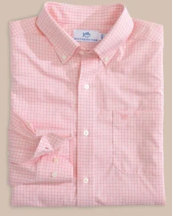 Brrr° Intercoastal Mcbee Check Long Sleeve Sport Shirt<Southern Tide New