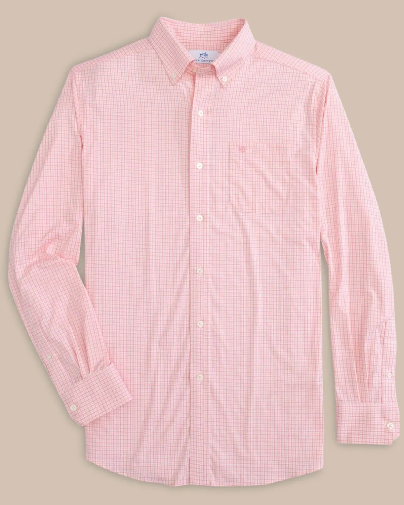 Brrr° Intercoastal Mcbee Check Long Sleeve Sport Shirt<Southern Tide New