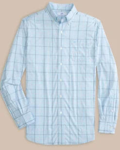 Brrr° Intercoastal Rainer Check Long Sleeve Sport Shirt<Southern Tide Sale