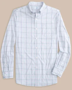 Brrr° Intercoastal Rainer Check Long Sleeve Sport Shirt<Southern Tide Sale