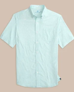 Brrr° Intercoastal That Floral Feeling Short Sleeve Sport Shirt<Southern Tide Best Sale