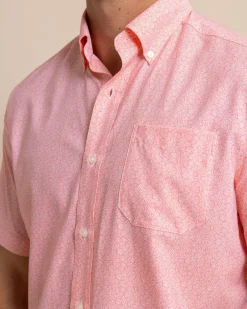 Brrr° Intercoastal What The Shell Short Sleeve Sport Shirt<Southern Tide Shop