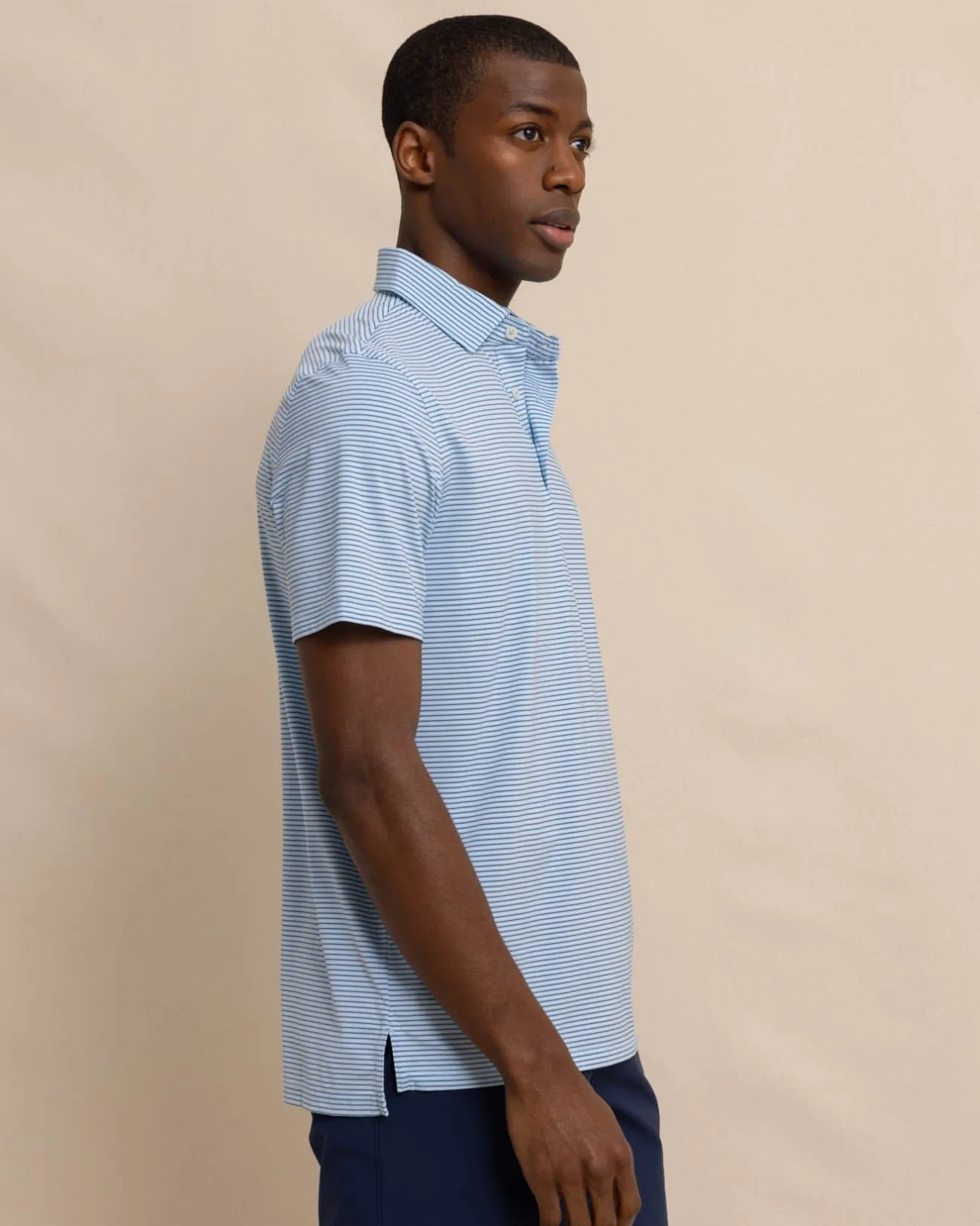 Brrr°-Eeze Baytop Stripe Performance Polo<Southern Tide Online