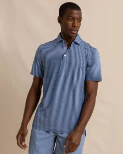 Brrr°-Eeze Beattie Stripe Performance Polo<Southern Tide Store