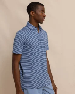 Brrr°-Eeze Beattie Stripe Performance Polo<Southern Tide Store