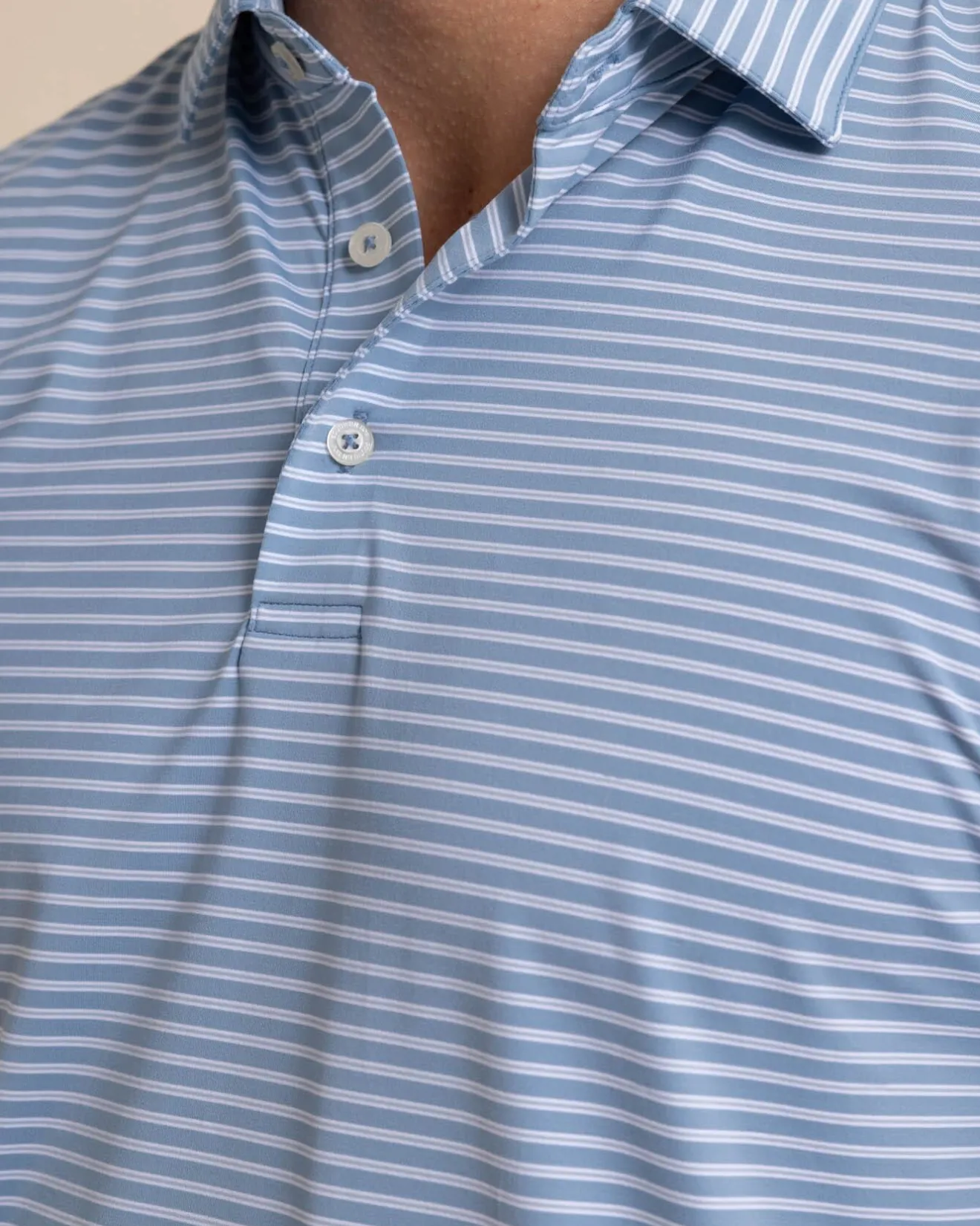 Brrr°-Eeze Beattie Stripe Performance Polo<Southern Tide Store