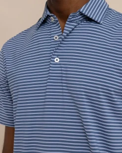 Brrr°-Eeze Beattie Stripe Performance Polo<Southern Tide Store