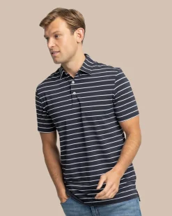 Brrr°®Eeze Desmond Stripe Polo<Southern Tide Best Sale