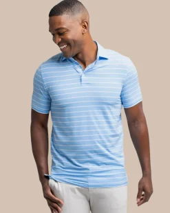Brrr°®Eeze Desmond Stripe Polo<Southern Tide Best Sale