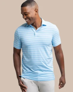 Brrr°®Eeze Desmond Stripe Polo<Southern Tide Best Sale