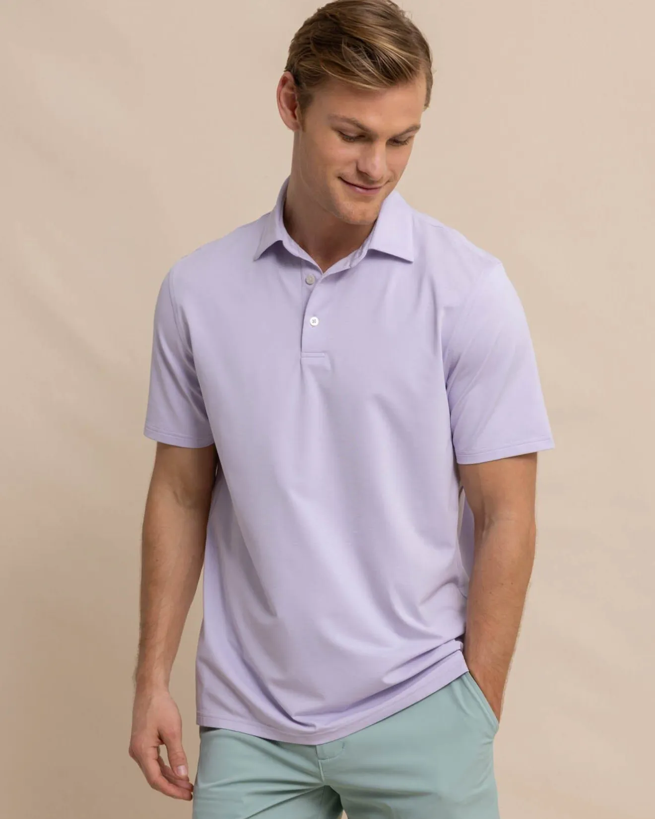 Brrr°®-Eeze Heather Performance Polo Shirt<Southern Tide Online