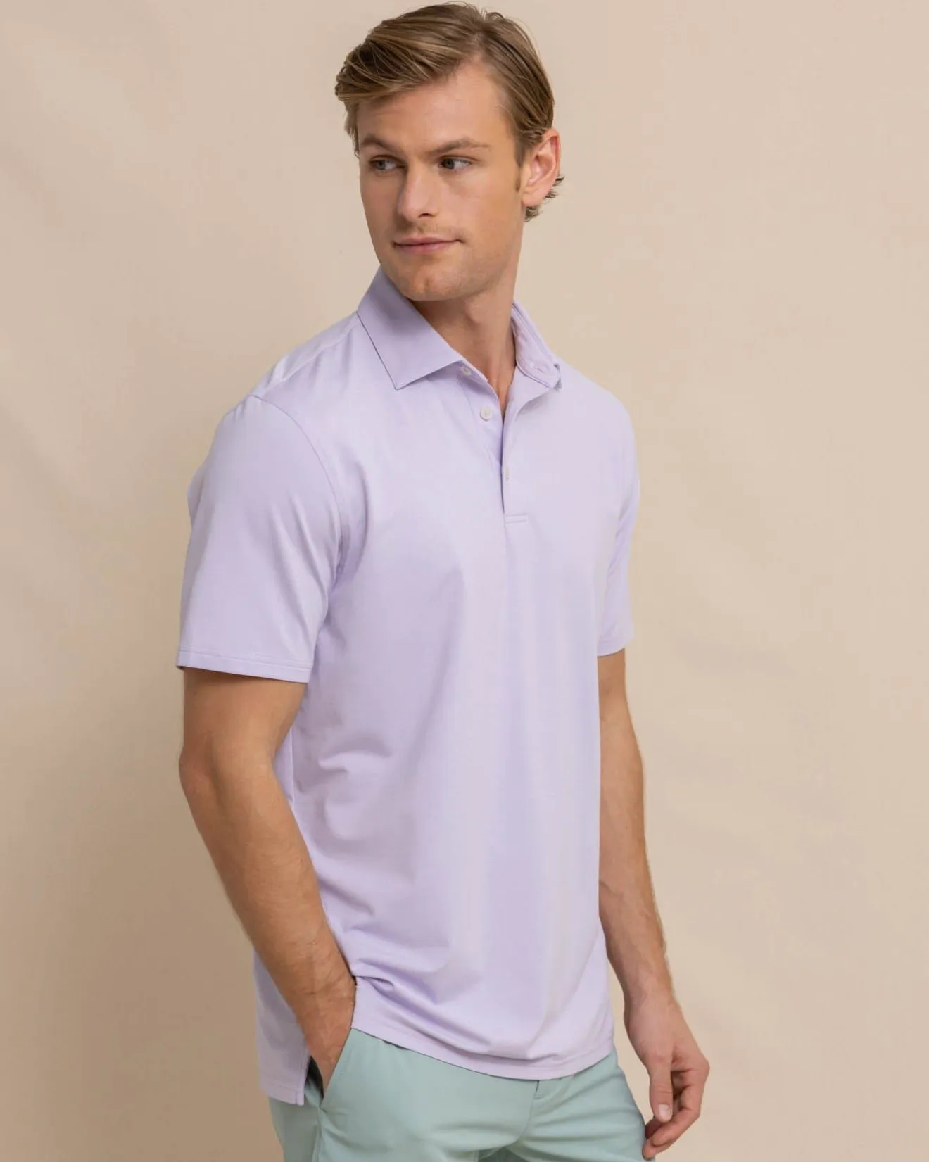 Brrr°®-Eeze Heather Performance Polo Shirt<Southern Tide Online