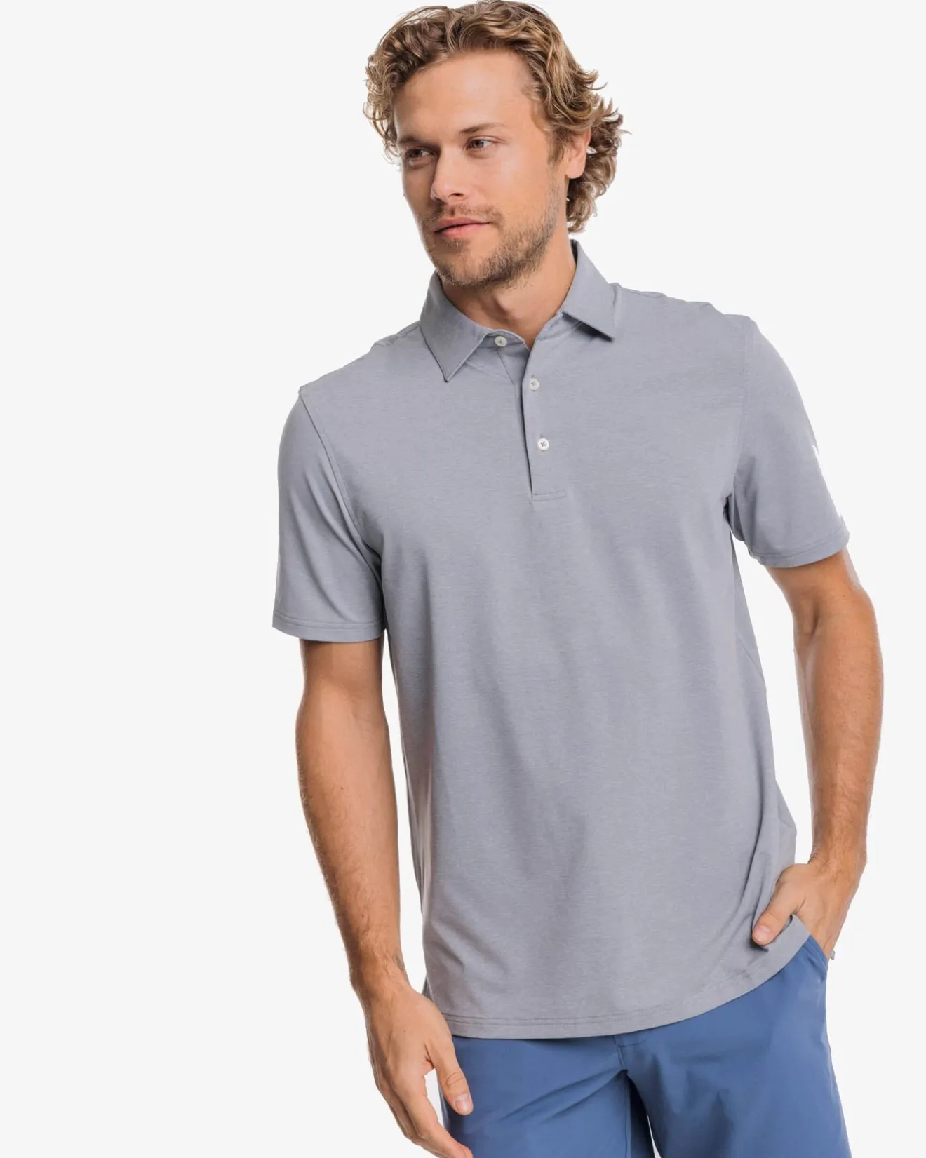 Brrr°®-Eeze Heather Performance Polo Shirt<Southern Tide Online