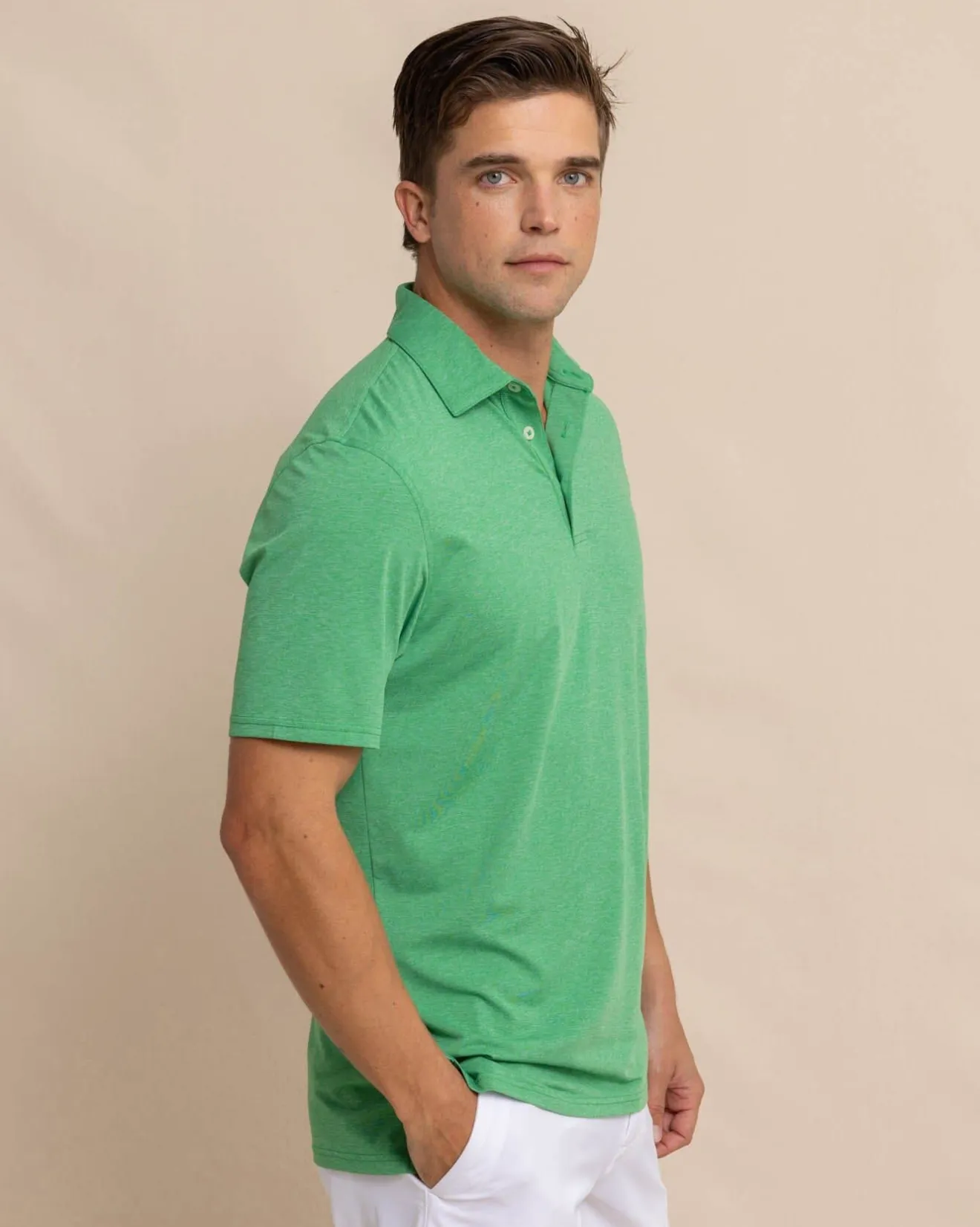 Brrr°®-Eeze Heather Performance Polo Shirt<Southern Tide Online